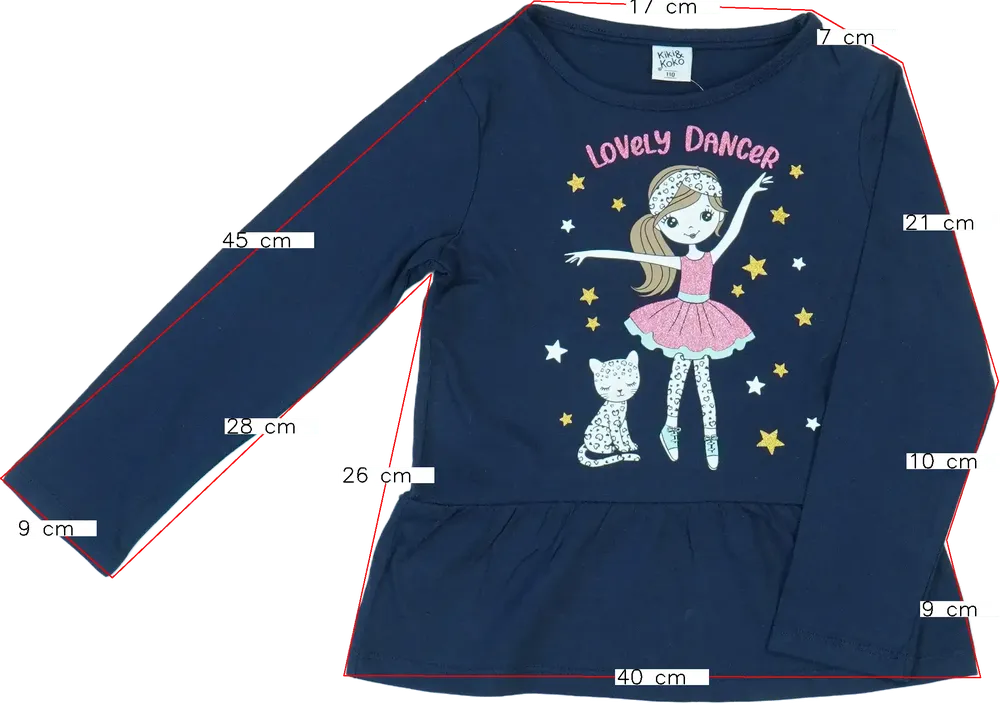 Kék Kiki&amp;Koko Tunika EU 110 / UK 5 év / US 5 év/XS