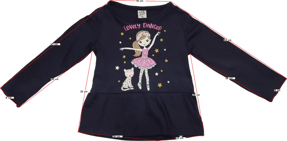 Kék Kiki&amp;Koko Tunika EU 92 / UK 2 év / US 2T