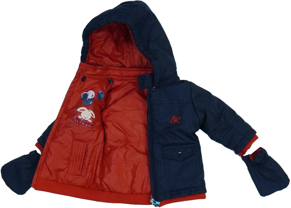 Kék Rosalita Átmeneti kabát EU 68 / UK 3-6 hónap / US 3-6 hónap