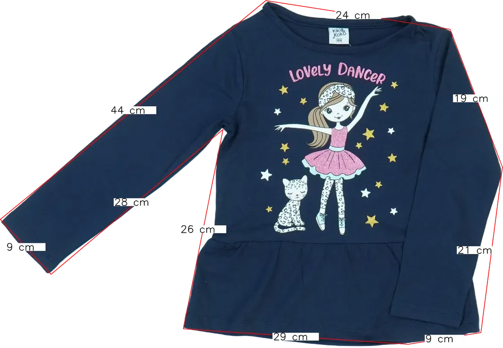 Kék Kiki&amp;Koko Tunika EU 104 / UK 4 év / US 4T/XS