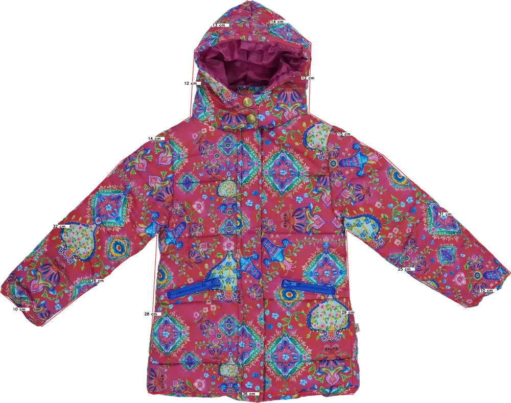 Rózsaszín Rosalita Átmeneti kabát EU 104 / UK 4 év / US 4T/XS