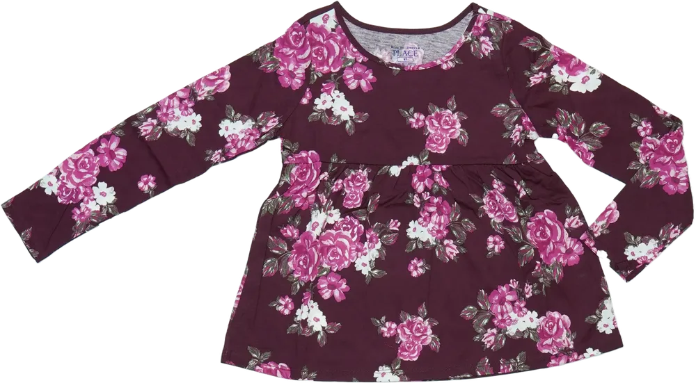 Bordó Children's Place Tunika EU 110 / UK 5 év / US 5 év/XS