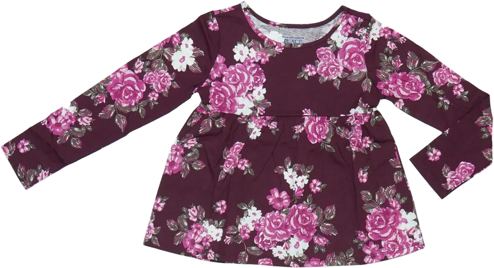 Bordó Children's Place Tunika EU 104 / UK 4 év / US 4T/XS