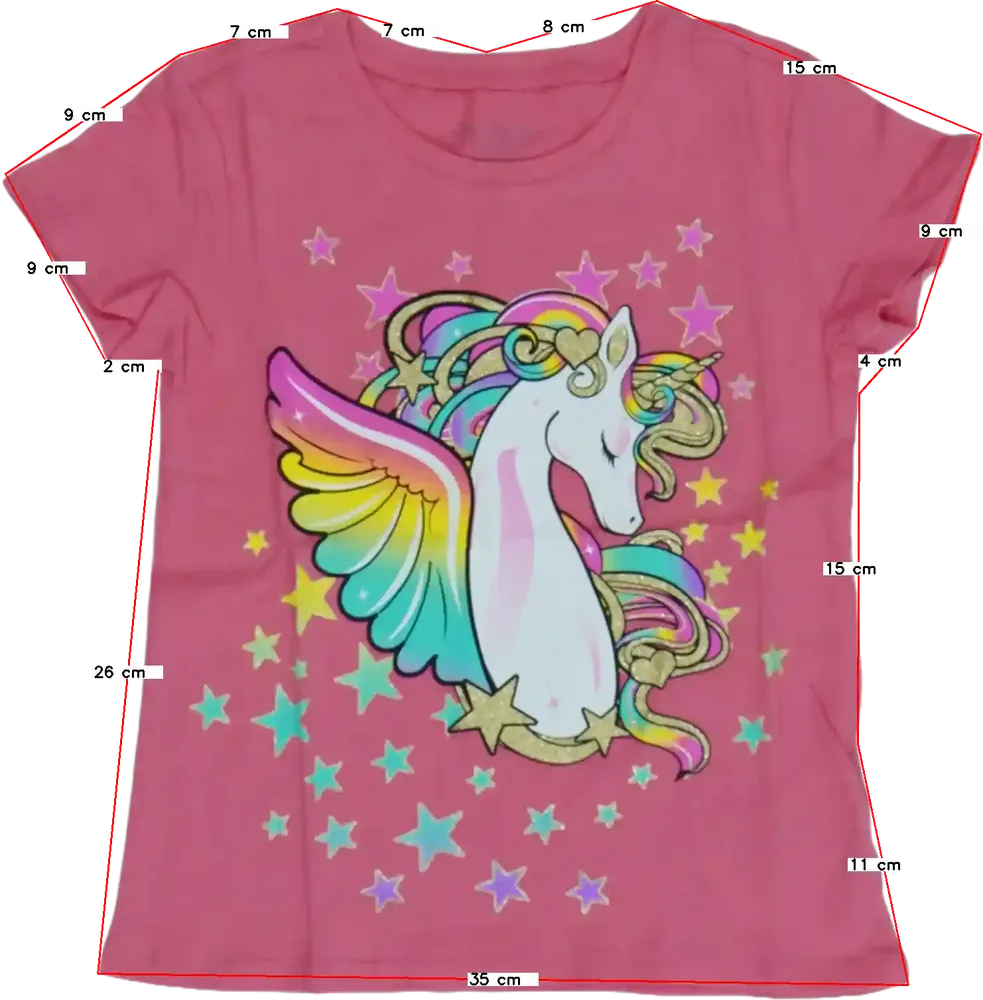 Rózsaszín Children's Place Póló EU 152 / UK 12 év / US 12 év/L