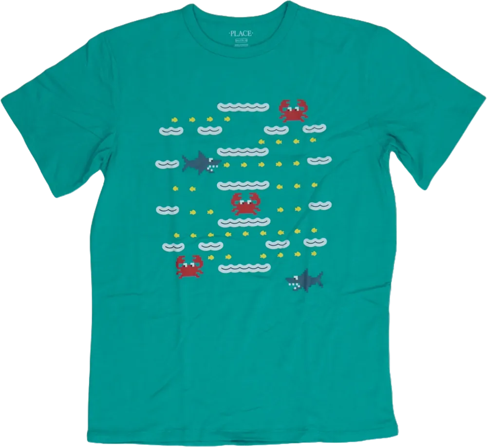 Zöld Children's Place Póló EU 176 / UK 16 év / US XL