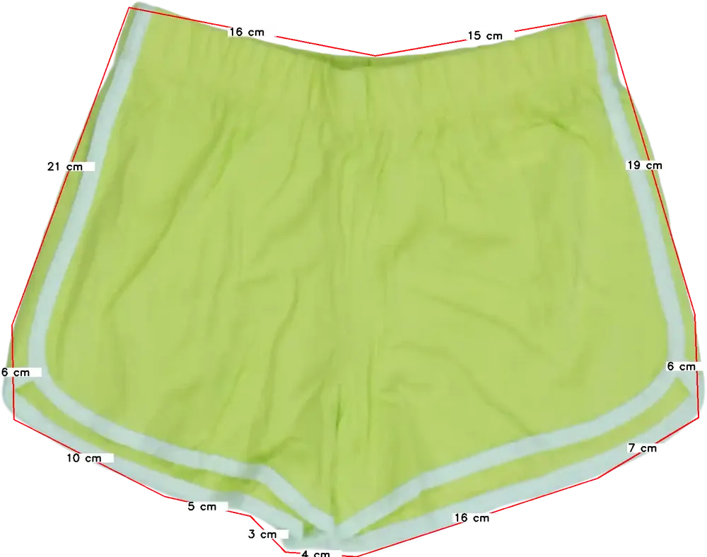 Sárga Children's Place Rövidnadrág EU 164 / UK 14 év / US 14 év/XL