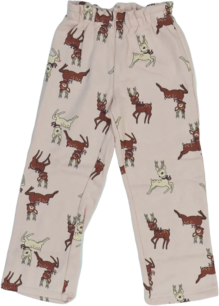 Rózsaszín H&amp;M Melegítőnadrág EU 122 / UK 7 év / US 7 év/M