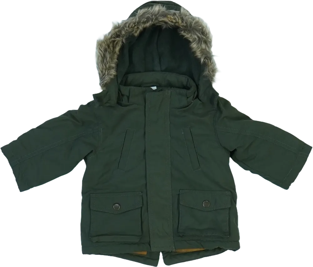 Zöld H&amp;M Átmeneti kabát EU 68 / UK 3-6 hónap / US 3-6 hónap