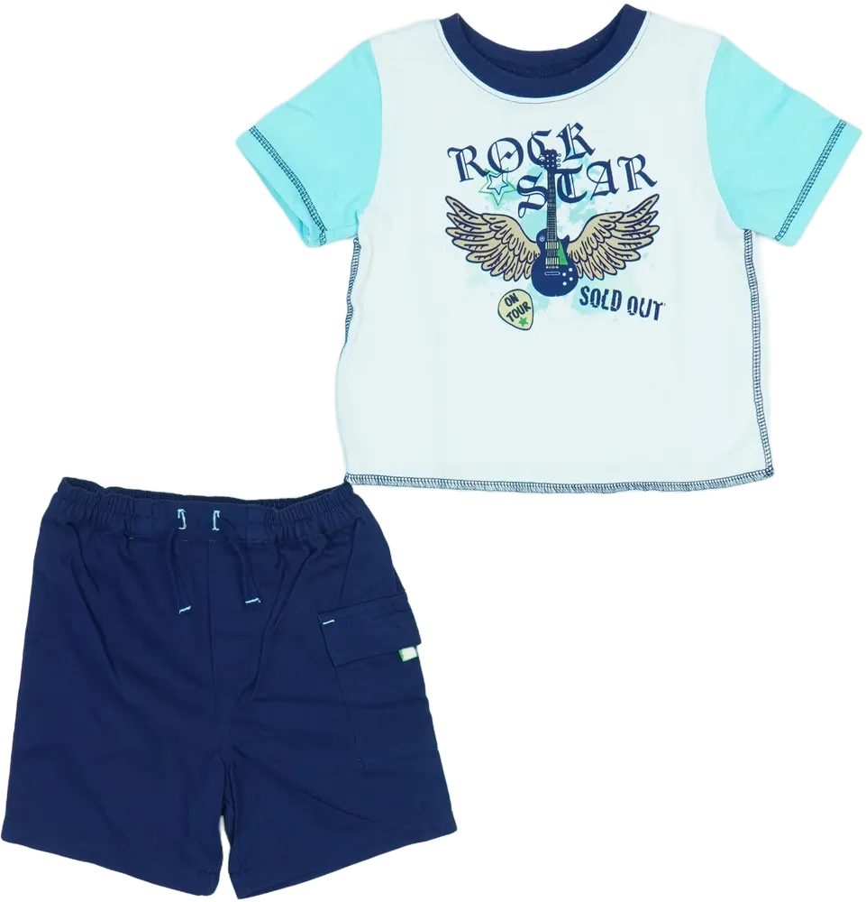 Multicoloured Vitamin Kids 2-piece set - Top &amp; Bottom EU 80 / UK 9-12 months / US 12 months