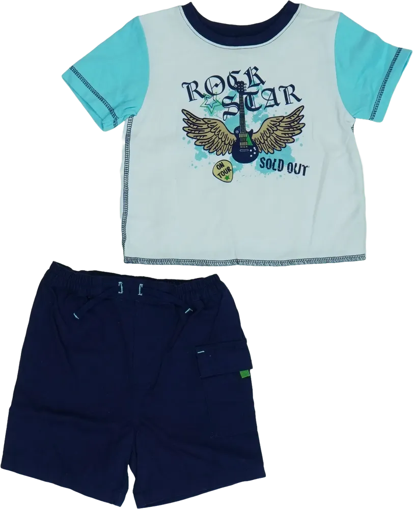 Multicoloured Vitamin Kids 2-piece set - Top &amp; Bottom EU 80 / UK 9-12 months / US 12 months