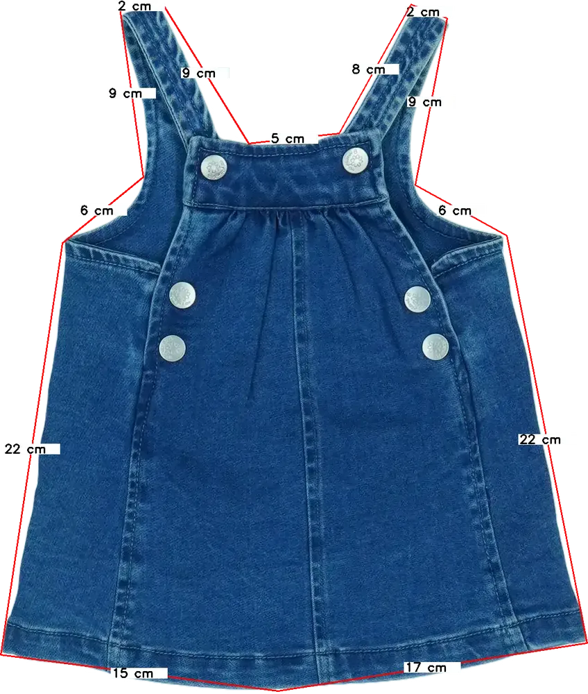 Kék OVS - Fagottino Kantáros szoknya EU 62 / UK 0-3 hónap / US 0-3 hónap