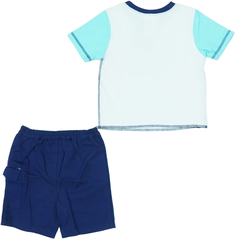 Többszínű Vitamin Kids 2 részes szett - Felsőruházat és nadrág EU 92 / UK 2 év / US 2T