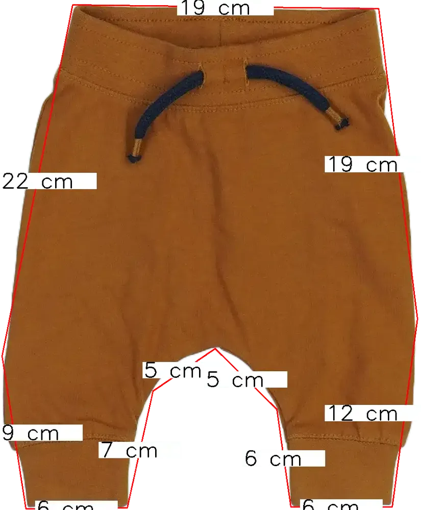 Barna DopoDopo Melegítőnadrág EU 56 / UK Újszülött / US Újszülött