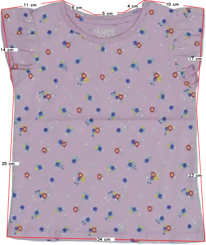 Rózsaszín C&amp;A Póló EU 104 / UK 4 év / US 4T/XS