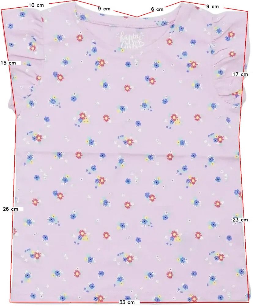 Rózsaszín C&amp;A Póló EU 110 / UK 5 év / US 5 év/XS