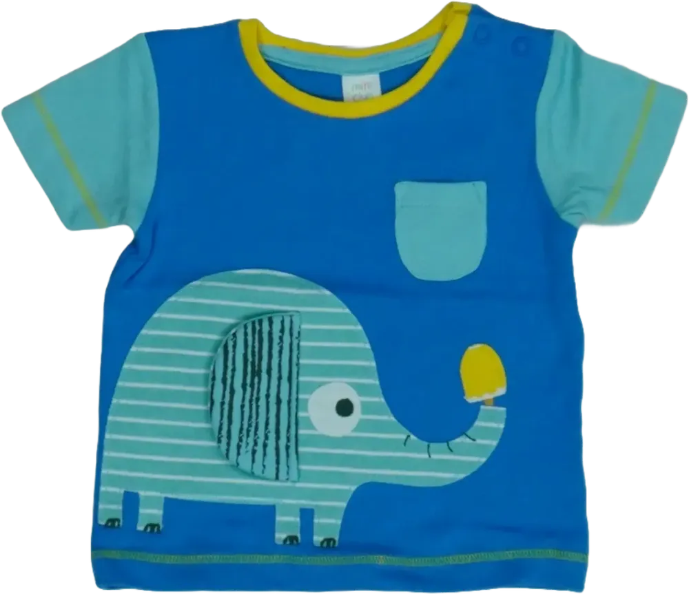 Kék Mini Club Póló EU 68 / UK 3-6 hónap / US 3-6 hónap