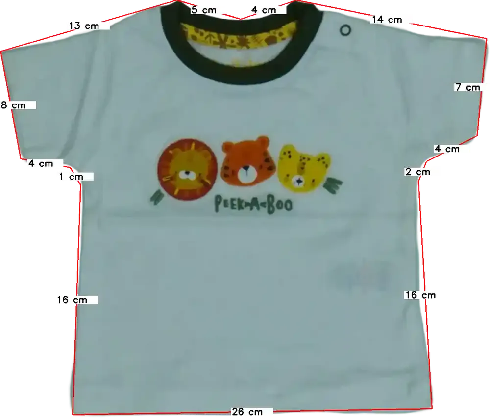 Fehér Lullaby Póló EU 62 / UK 0-3 hónap / US 0-3 hónap