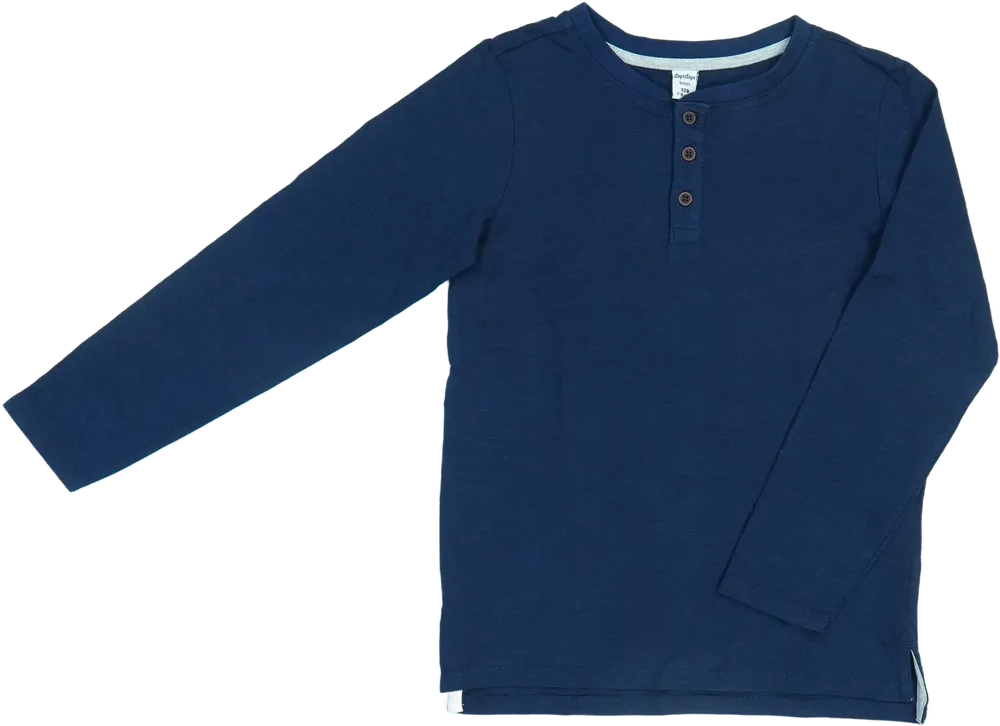 Kék DopoDopo Hosszú ujjú felső EU 128 / UK 8 év / US 8 év/M