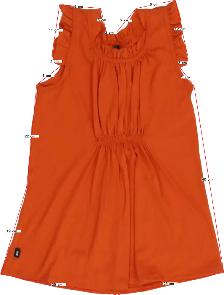 Sárga (narancs) Egyéb Póló EU 164 / UK 14 év / US 14 év/XL