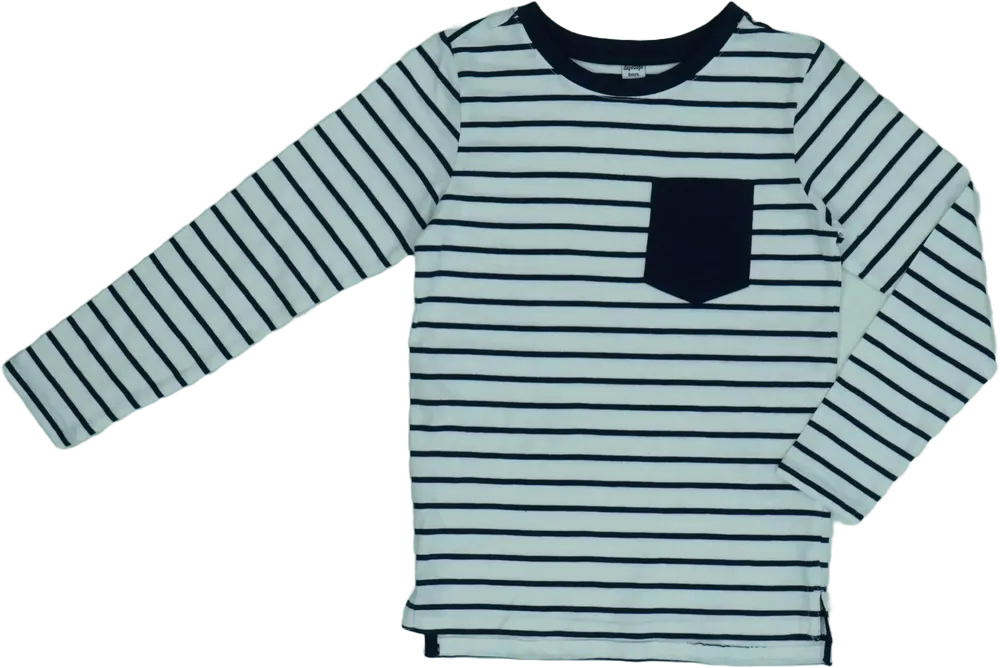 Fehér DopoDopo Hosszú ujjú felső EU 128 / UK 8 év / US 8 év/M