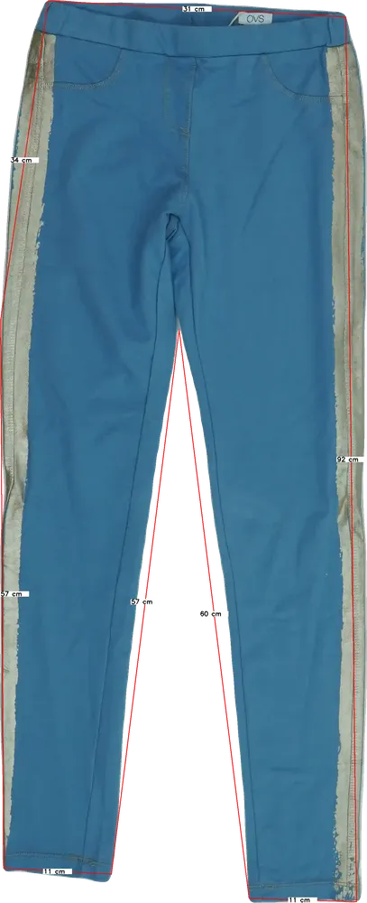 Kék OVS Leggings EU 164 / UK 14 év / US 14 év/XL