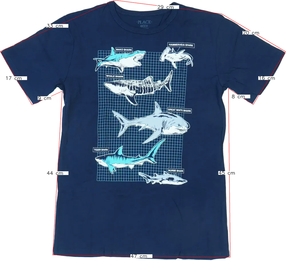 Kék Children's Place Póló EU 176 / UK 16 év / US XL