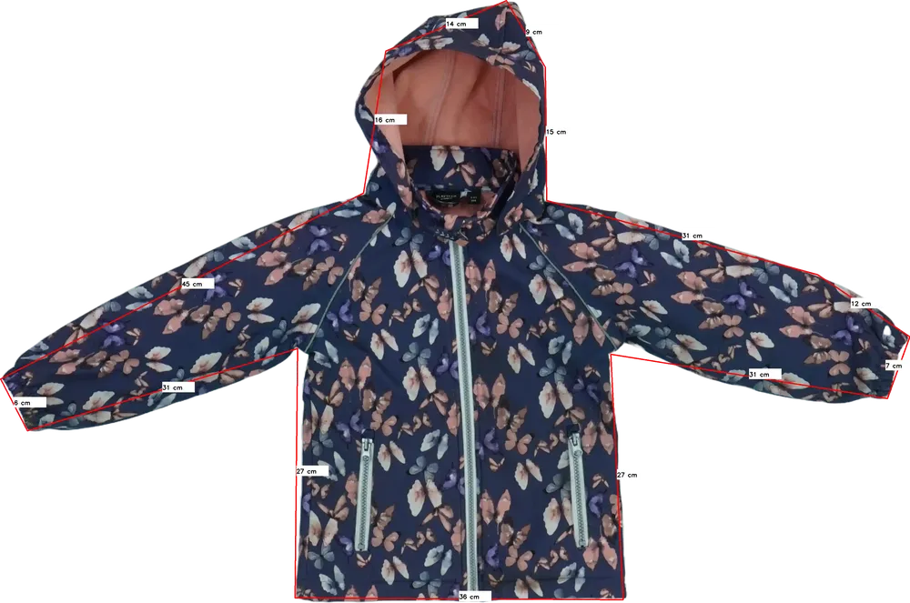 Szürke Name it Átmeneti kabát EU 104 / UK 4 év / US 4T/XS