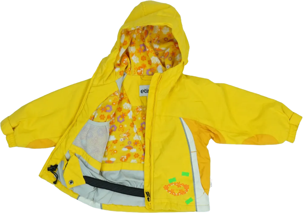 Sárga Etirel Síkabát EU 86 / UK 12-18 hónap / US 18 hónap