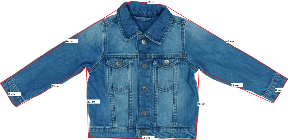 Kék George Farmerdzseki EU 92 / UK 2 év / US 2T