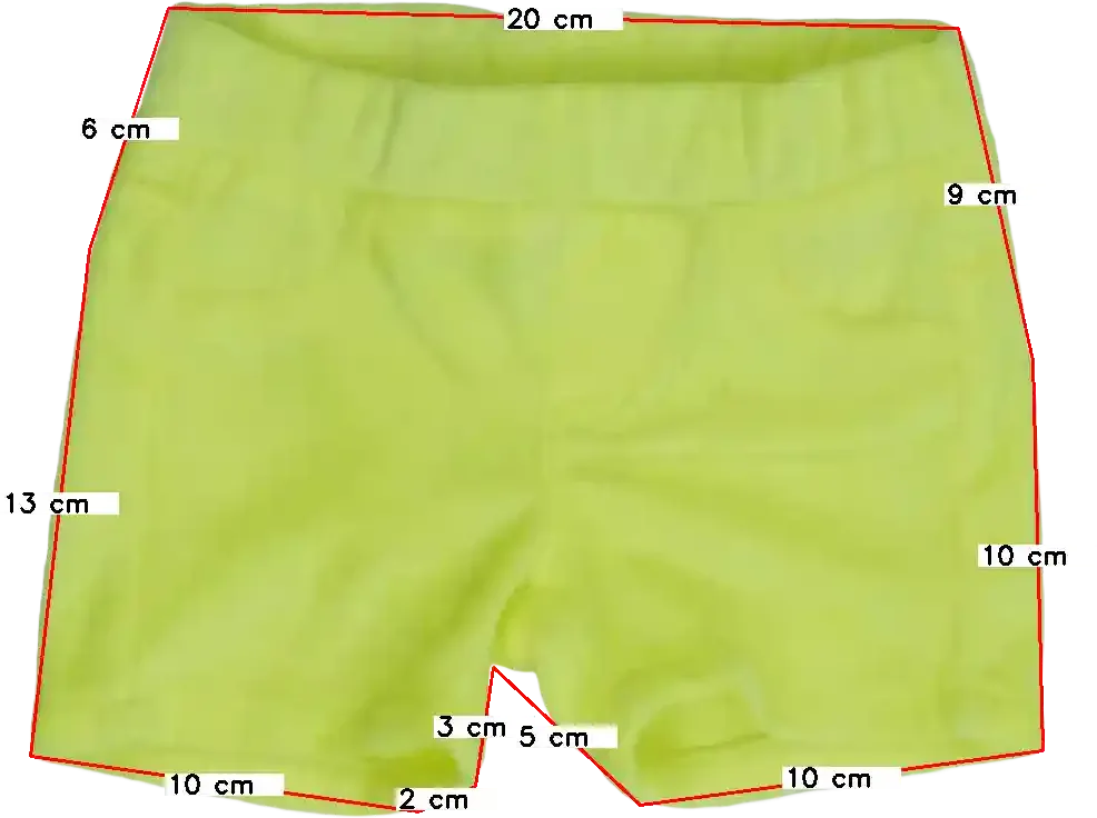 Sárga Guess Rövidnadrág EU 62 / UK 0-3 hónap / US 0-3 hónap