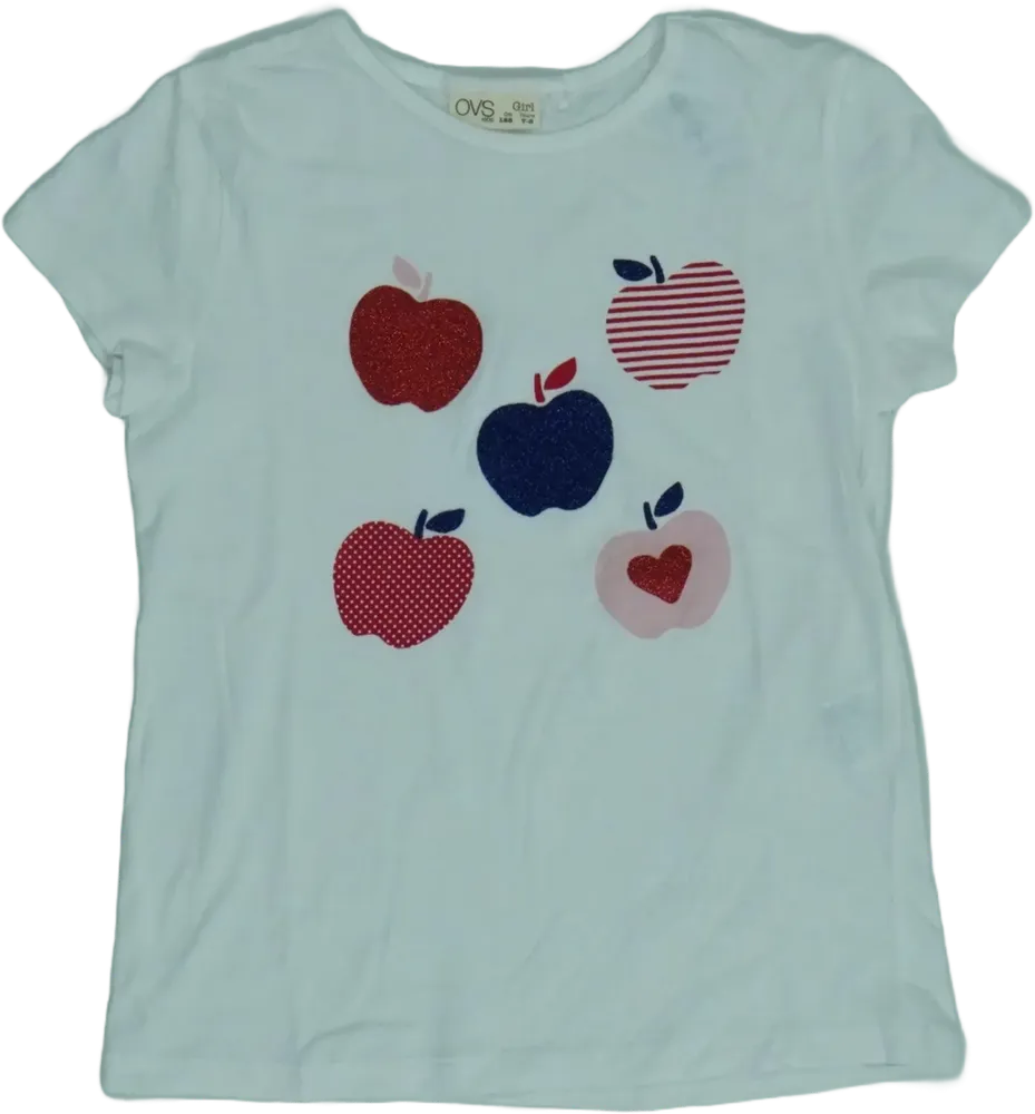 Fehér OVS Póló EU 128 / UK 8 év / US 8 év/M