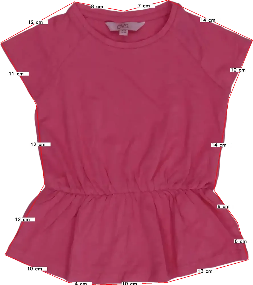 Rózsaszín OVS Tunika EU 98 / UK 3 év / US 3T