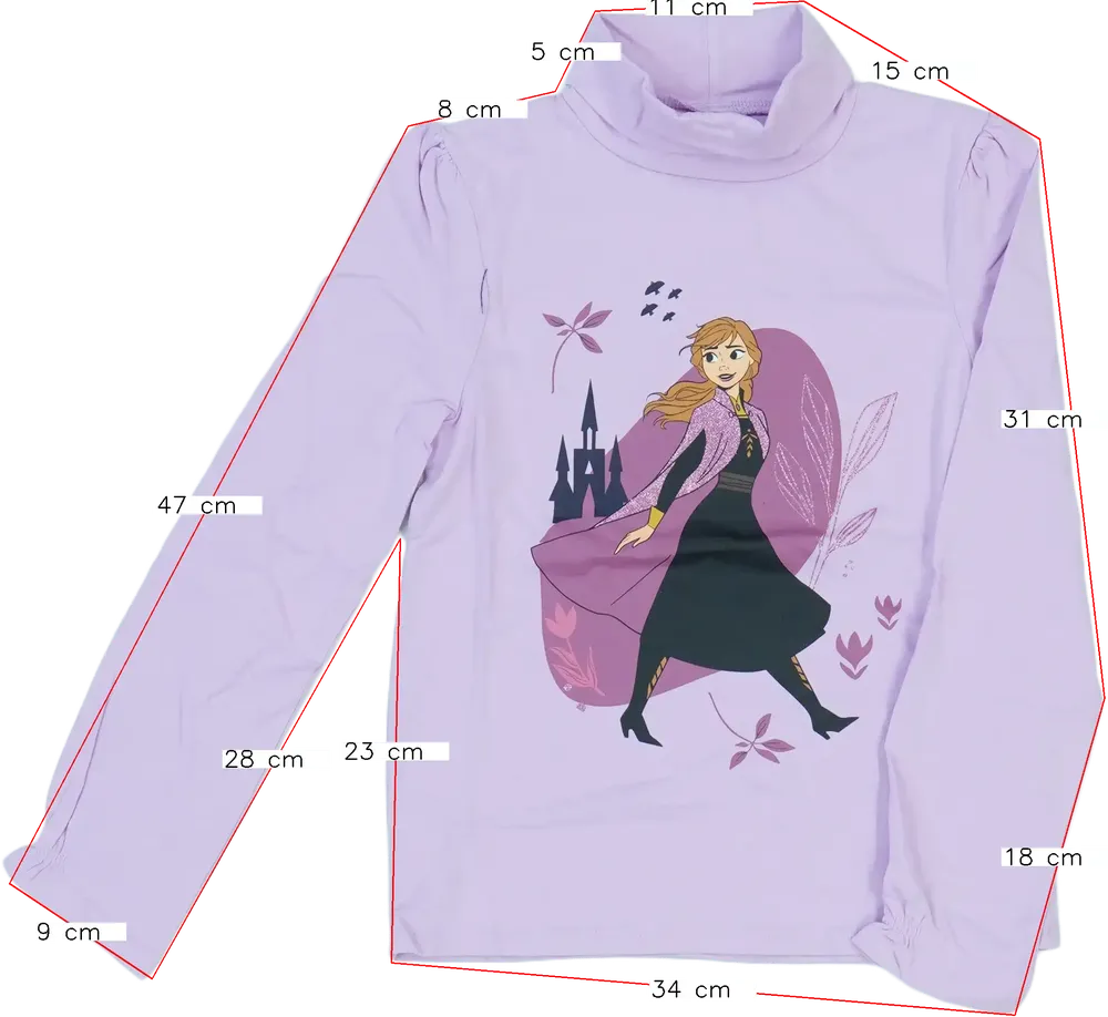 Lila C&amp;A Garbó EU 140 / UK 10 év / US 10 év/L