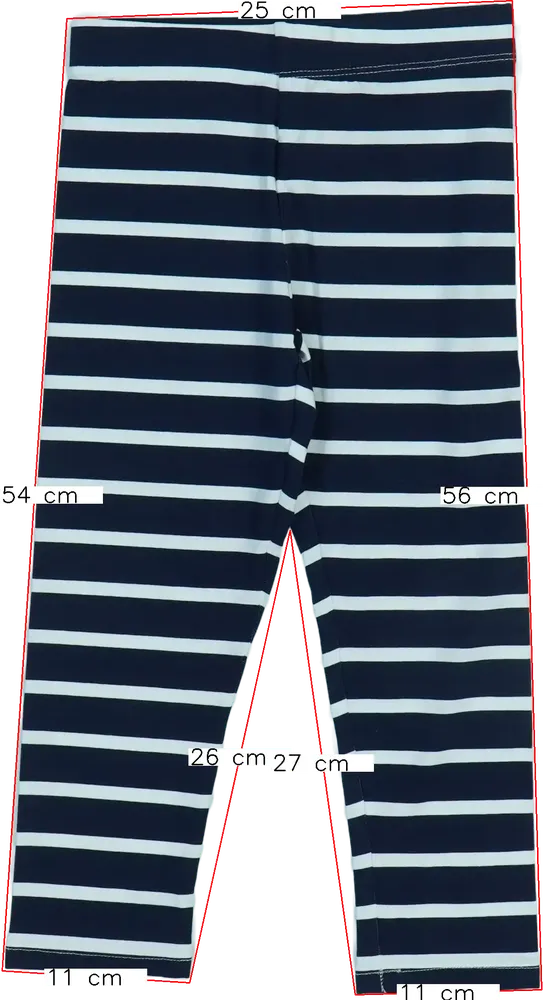 Kék H&amp;M Leggings EU 128 / UK 8 év / US 8 év/M