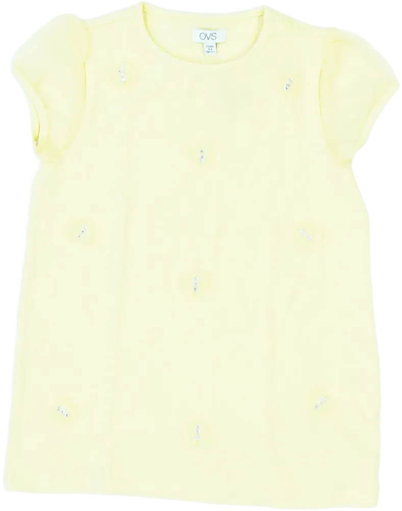 Sárga OVS Póló EU 134 / UK 9 év / US 9 év/L