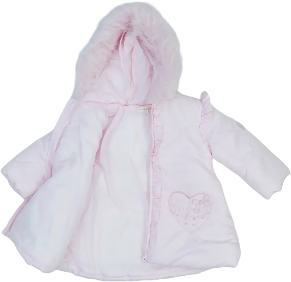 Rózsaszín Mintini Baby Télikabát EU 80 / UK 9-12 hónap / US 12 hónap
