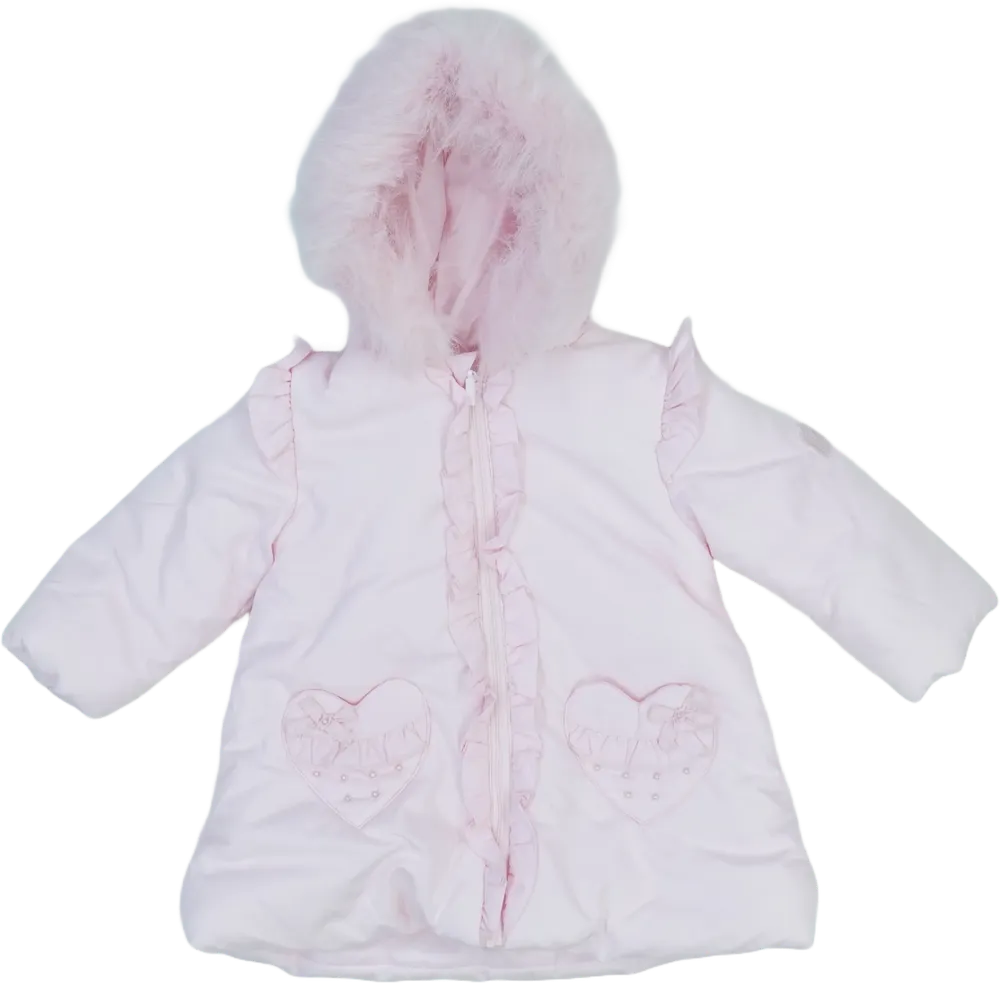 Rózsaszín Mintini Baby Télikabát EU 80 / UK 9-12 hónap / US 12 hónap