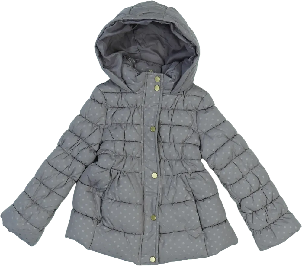 Szürke Benetton Télikabát EU 122 / UK 7 év / US 7 év/M