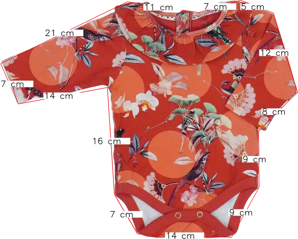 Többszínű Ted Baker Hosszú ujjú body EU 62 / UK 0-3 hónap / US 0-3 hónap