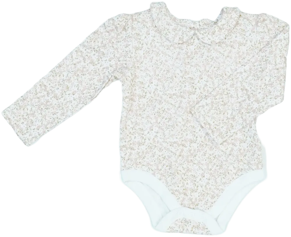 Többszínű Nutmeg Hosszú ujjú body EU 80 / UK 9-12 hónap / US 12 hónap