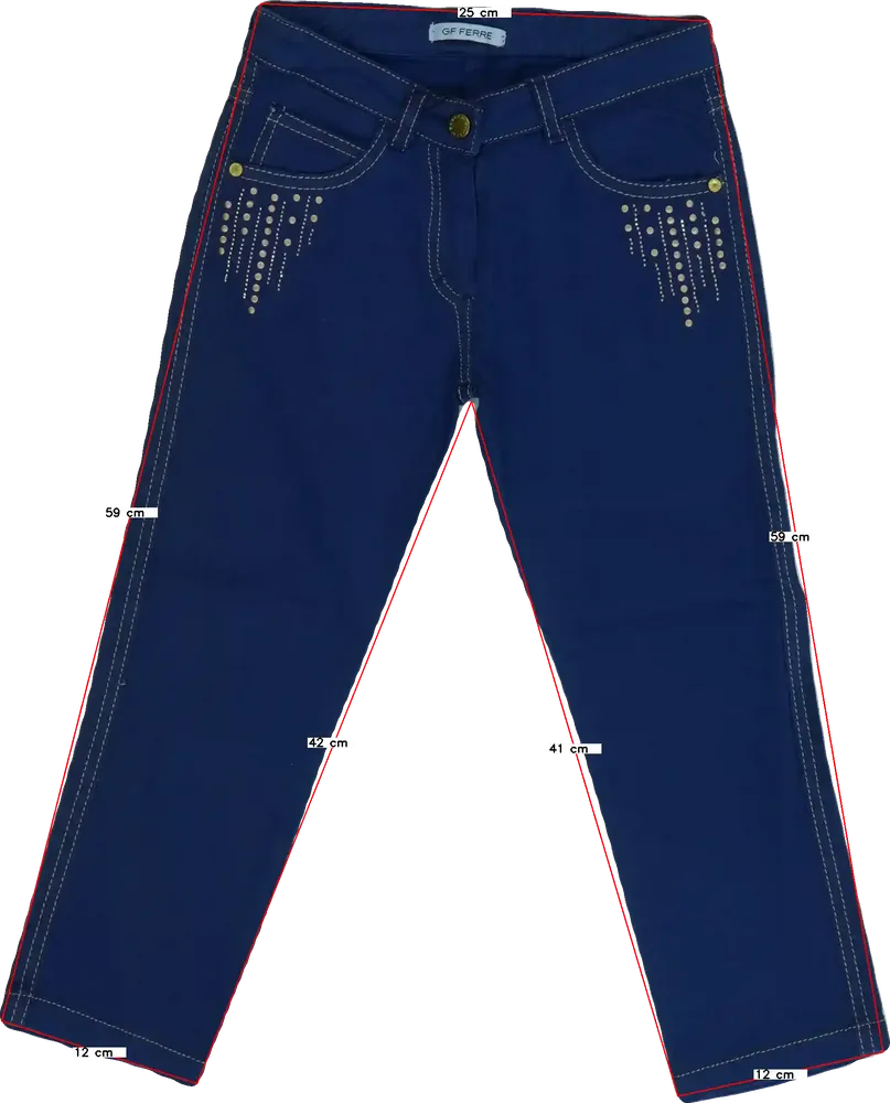 Kék GF Ferré Farmernadrág EU 98 / UK 3 év / US 3T