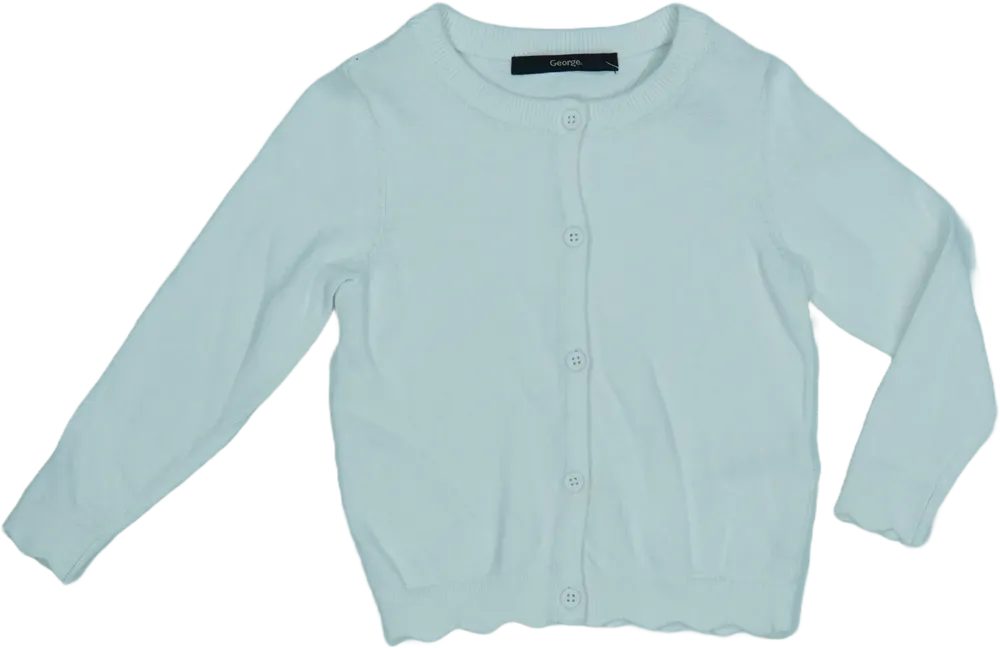 Fehér George Kardigán EU 98 / UK 3 év / US 3T