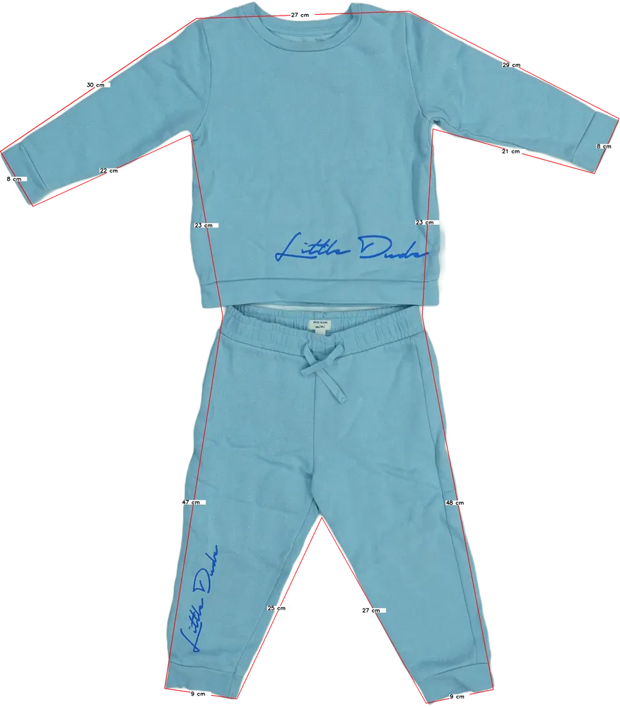 Blue River Island 2-piece set - Top &amp; Bottom EU 98 / UK 3 years / US 3T