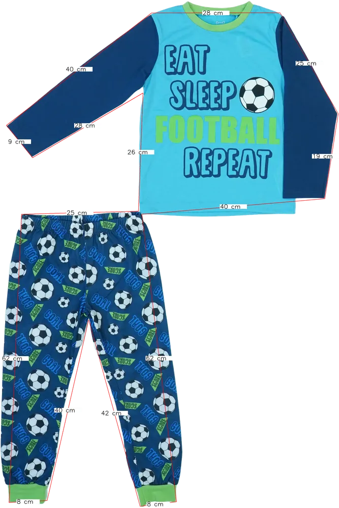 Zöld Harry Bear Pizsama EU 116 / UK 6 év / US 6 év/S