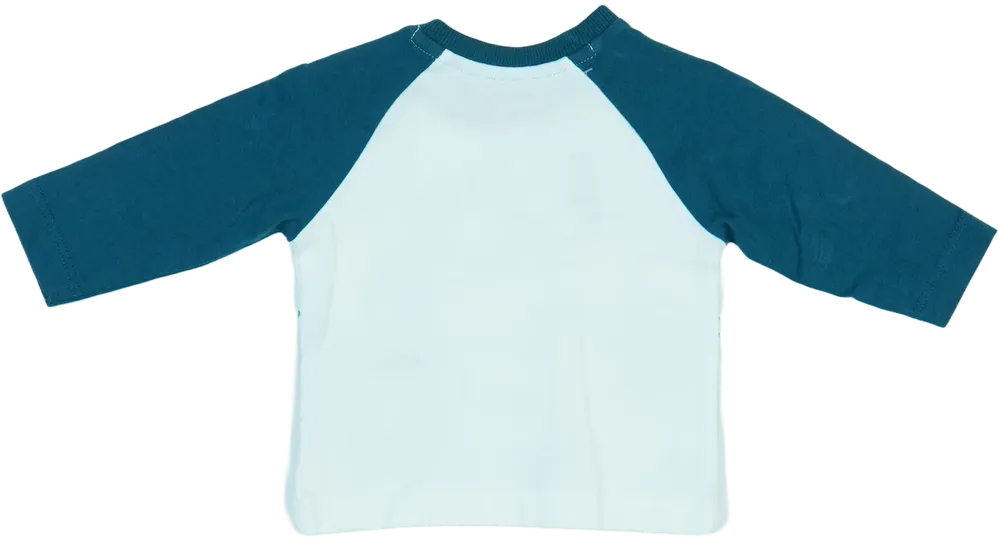 Zöld Nutmeg Hosszú ujjú felső EU 56 / UK Újszülött / US Újszülött