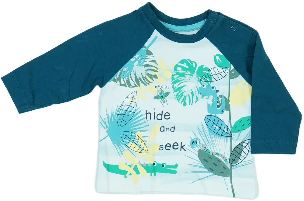 Zöld Nutmeg Hosszú ujjú felső EU 56 / UK Újszülött / US Újszülött