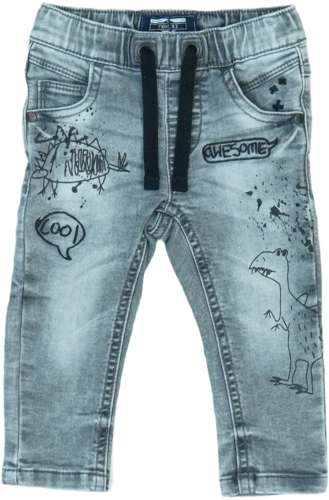 Szürke Next Farmernadrág EU 74 / UK 6-9 hónap / US 6-9 hónap