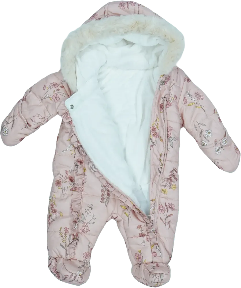 Rózsaszín George Baby overál EU 62 / UK 0-3 hónap / US 0-3 hónap