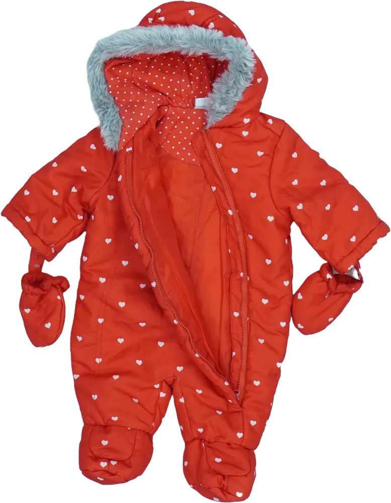 Piros Disney Baby overál EU 62 / UK 0-3 hónap / US 0-3 hónap