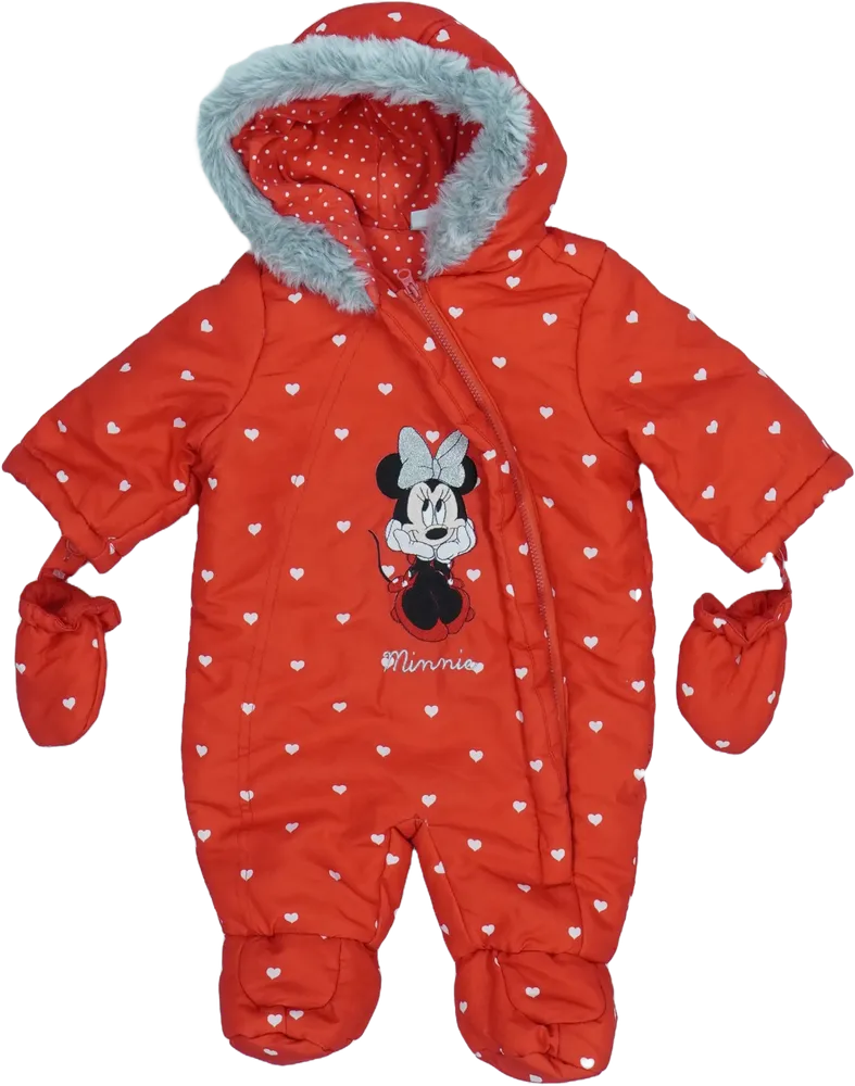 Piros Disney Baby overál EU 62 / UK 0-3 hónap / US 0-3 hónap